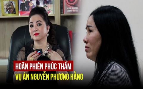 Bà Nguyễn Phương Hằng vắng mặt, tòa hoãn xử; bà Đinh Thị Lan bật khóc tại tòa