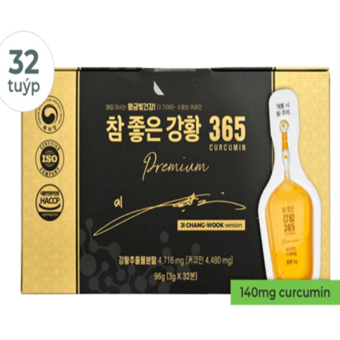 Tinh Nghệ Nano 365 Curcumin Premium mẫu mới  2023 Ji Chang-Wook Version (32 Tép): 1.250.000 - Tặng 2 Mặt Nạ Vitamin Banobagi Hàn Quốc 50.000