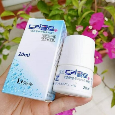 LĂN NÁCH HÀN QUỐC STIEFEL 20ml KHỬ MÙI HÔI NÁCH: 350.000 - Tặng 1 dầu lạnh xoa bóp Hàn Quốc: 50.000