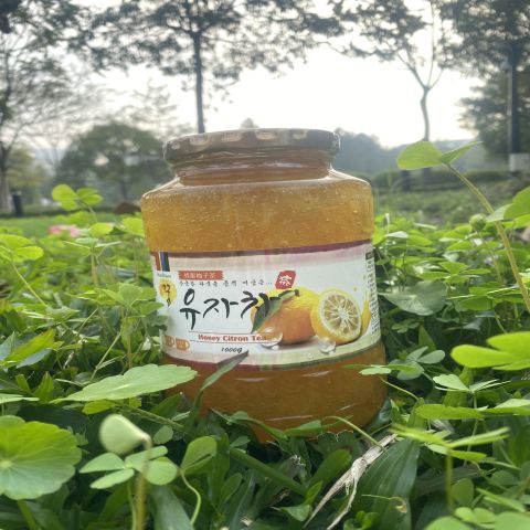 Mật ong chanh Hàn Quốc lọ 1 kg: 195.000 - Tặng 1 kẹo sâm Hàn Quốc: 45.000