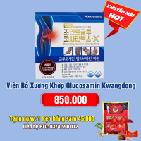 Viên Bổ Xương Khớp Glucosamin Kwangdong: 850.000 - Tặng 1 gói kẹo sâm: 45.000