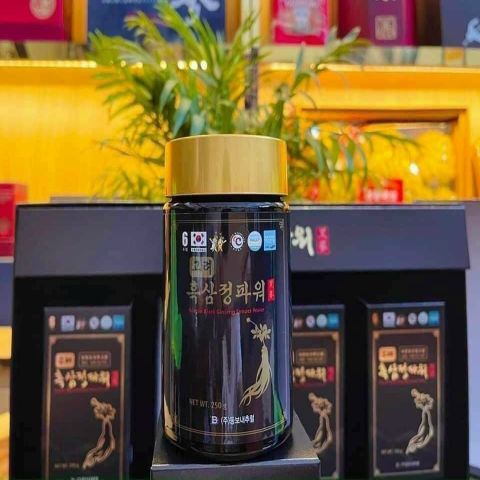 Cao hắc sâm Hàn Quốc Korean Black Ginseng Extract Power: 1.550.000 - Tặng 20 gói trà sâm